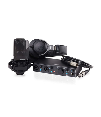 Arturia Arturia MiniFuse Recording Pack, Black