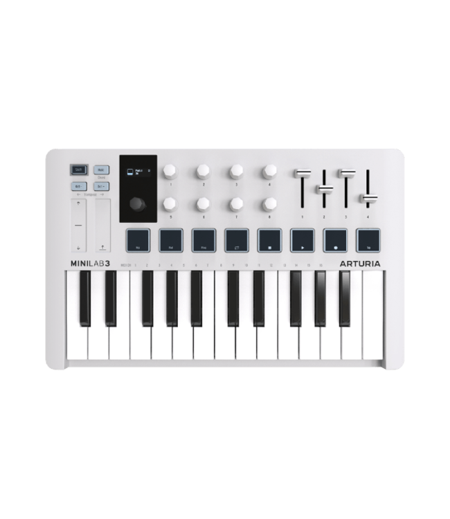 Arturia Arturia MINILAB 3 USB/MIDI Controller, White