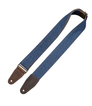 Levy's Levy's 2" Blue Denim Guitar Strap