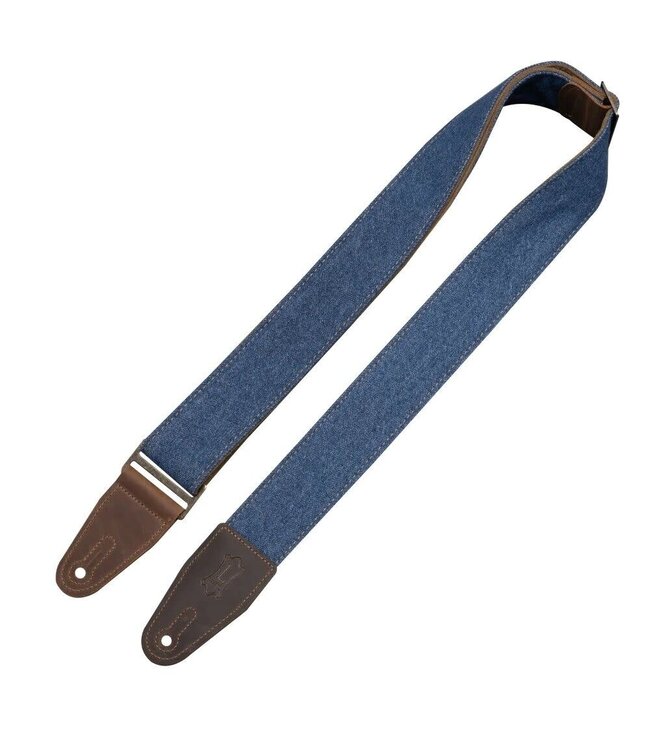 Levy's 2" Blue Denim Guitar Strap