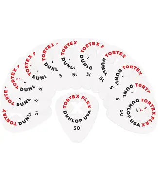 Dunlop Dunlop Tortex® Flex™ X Pick .50mm - 12 Pack