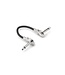 Hosa IRG-101 Guitar Patch Cable, Low-Profile Right-Angle to Same - 1 Foot