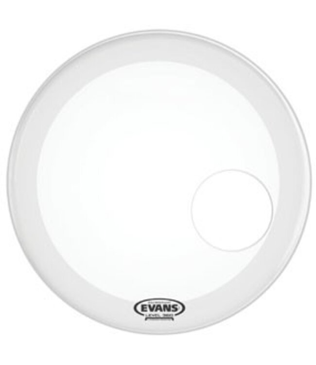 Evans 22" EQ3 Resonant Coated White Bass Drum Head
