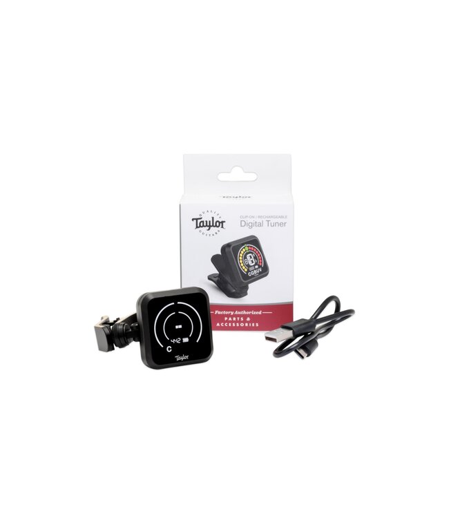 Taylor Guitars DigitalTuner, Rechargeable, Taylor Branded