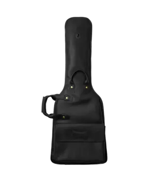 Levy's Levy's Solera Premium Leather Electric Guitar Gig Bag - Black