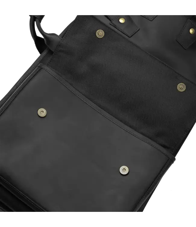 Levy's Solera Premium Leather Electric Guitar Gig Bag - Black