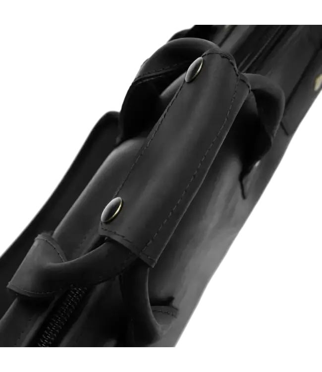 Levy's Solera Premium Leather Electric Guitar Gig Bag - Black