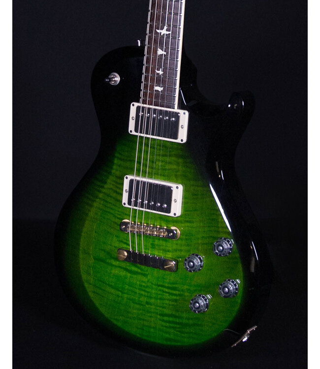 PRS S2 McCarty Single 594, Emerald Green/Black Wrap Burst - USED