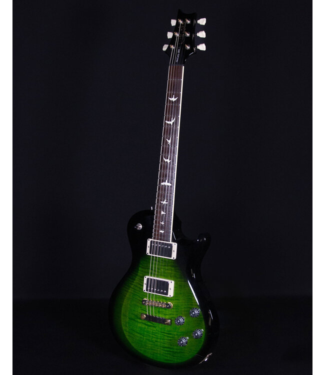 PRS S2 McCarty Single 594, Emerald Green/Black Wrap Burst - USED