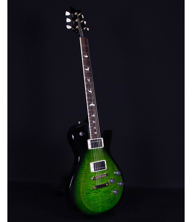 PRS S2 McCarty Single 594, Emerald Green/Black Wrap Burst - USED