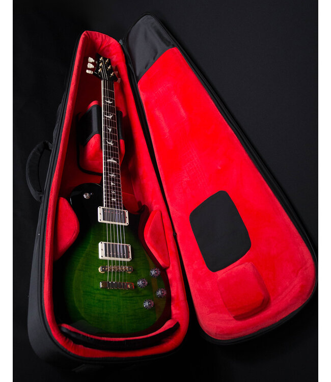 PRS S2 McCarty Single 594, Emerald Green/Black Wrap Burst - USED