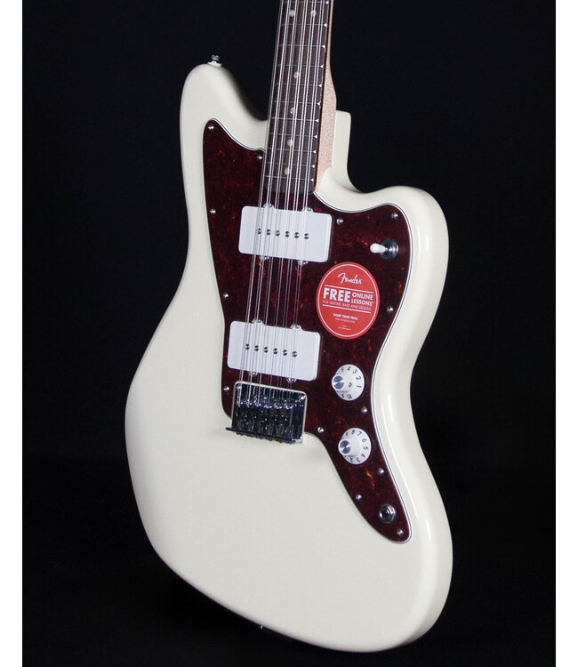 Squier Paranormal Jazzmaster XII, Laurel FB, Olympic White