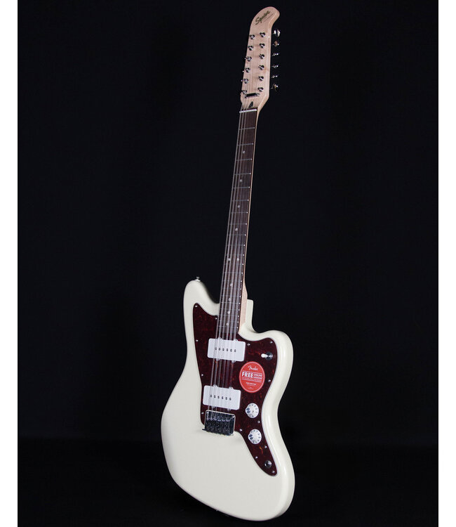 Squier Paranormal Jazzmaster XII, Laurel FB, Olympic White