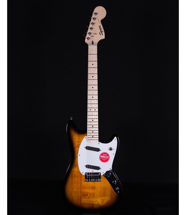 Squier Sonic Mustang, Maple FB, 2-Color Sunburst