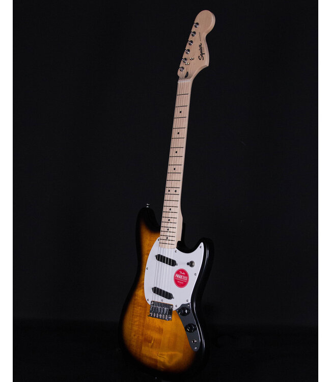 Squier Sonic Mustang, Maple FB, 2-Color Sunburst