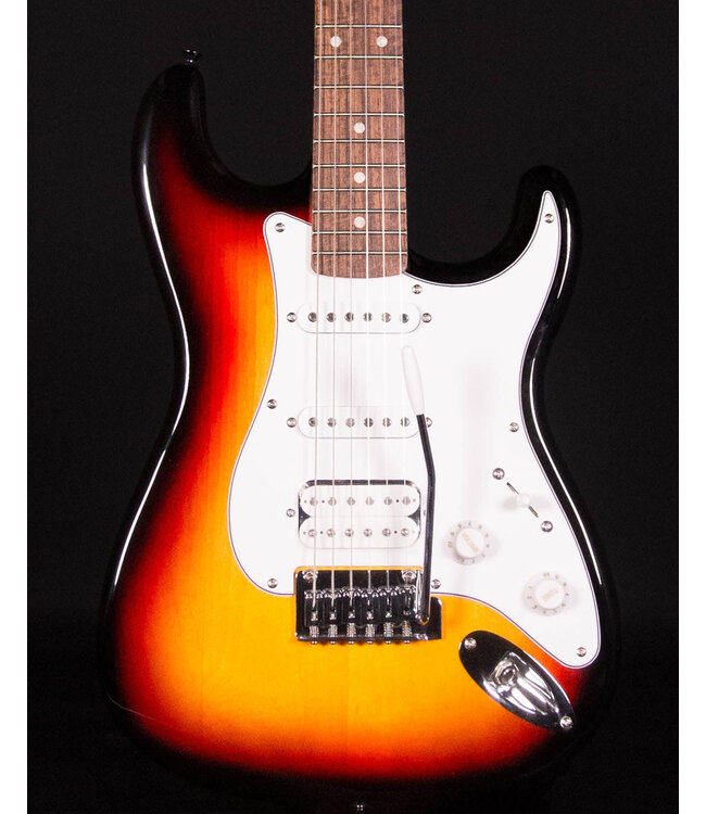 Squier Squier Affinity Stratocaster Junior HSS, Laurel FB, 3-Color Sunburst