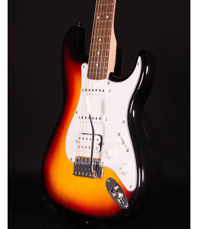 Squier Affinity Stratocaster Junior HSS, Laurel FB, 3-Color Sunburst