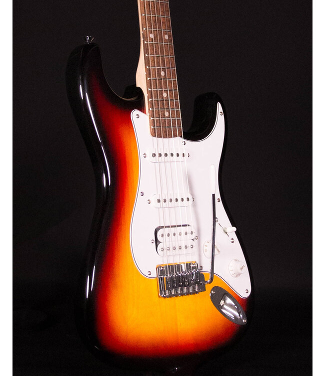 Squier Affinity Stratocaster Junior HSS, Laurel FB, 3-Color Sunburst