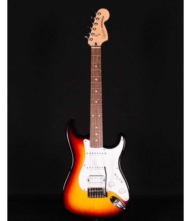 Squier Affinity Stratocaster Junior HSS, Laurel FB, 3-Color Sunburst