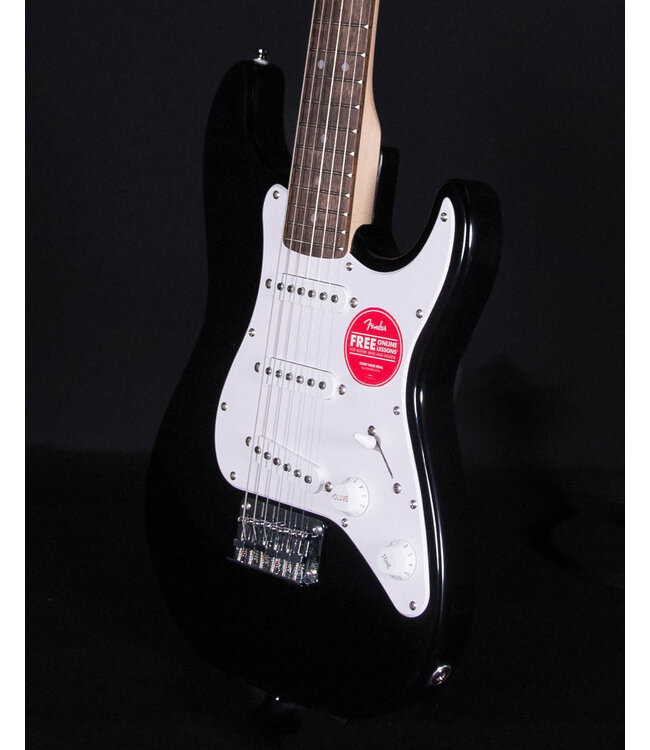 Squier Mini Stratocaster, Laurel FB, Black