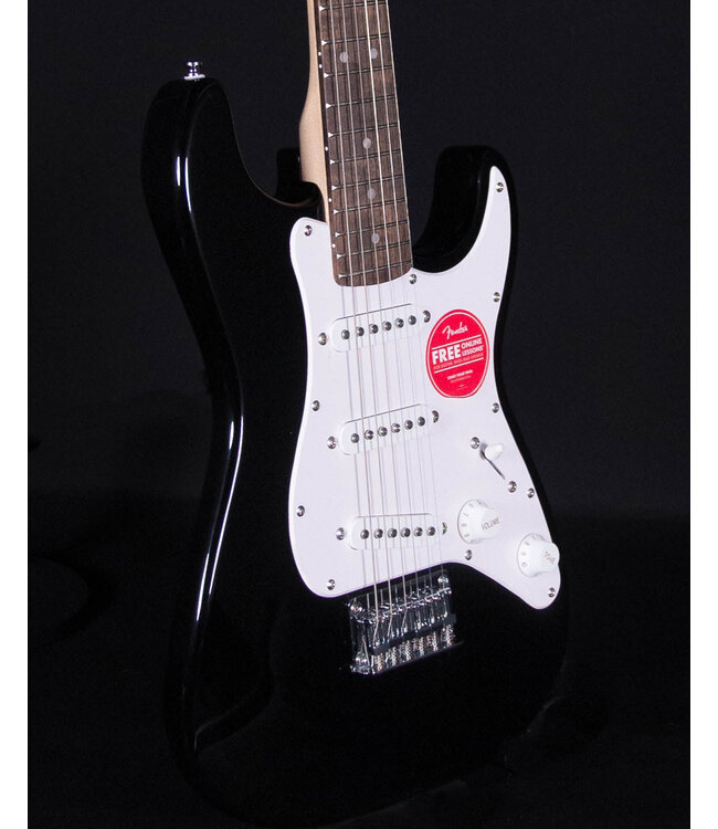 Squier Mini Stratocaster, Laurel FB, Black