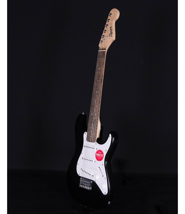 Squier Mini Stratocaster, Laurel FB, Black