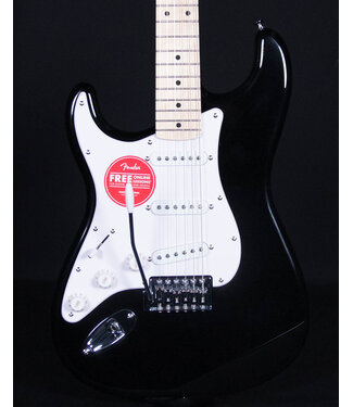 Squier Squier Sonic Stratocaster Left-Handed, Maple FB, Black