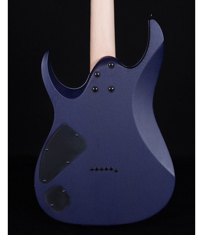 Ibanez RGA42 Flame Maple Top, Mahogany Electric Guitar, Blue Lagoon Burst Flat