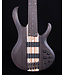 Ibanez BTB605 5-String Electric Bass, Transparent Gray Flat
