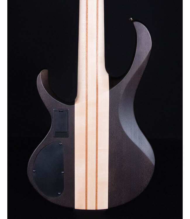 Ibanez BTB605 5-String Electric Bass, Transparent Gray Flat