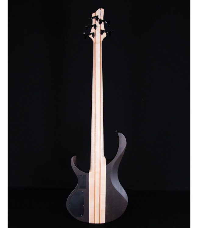 Ibanez BTB605 5-String Electric Bass, Transparent Gray Flat