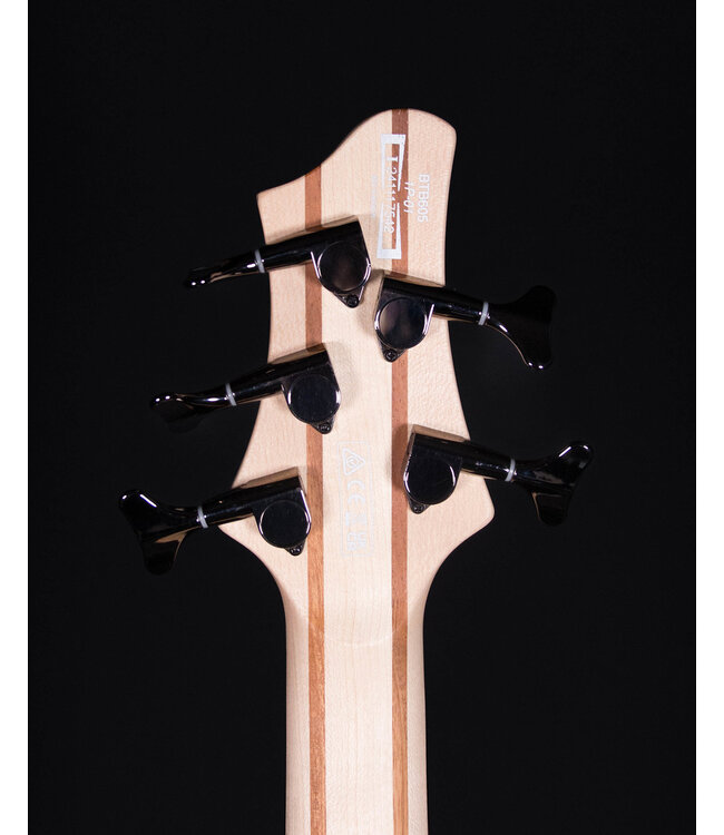 Ibanez BTB605 5-String Electric Bass, Transparent Gray Flat