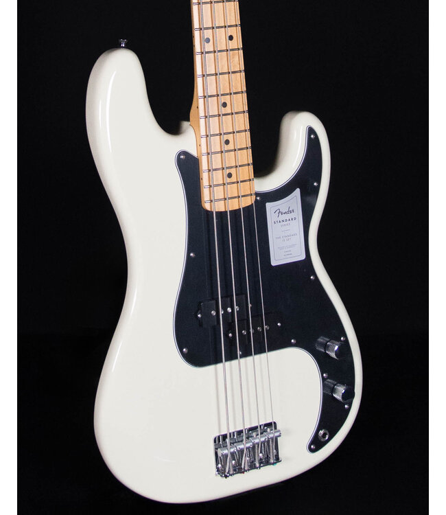 Fender Standard Precision Bass, Maple FB, Olympic White