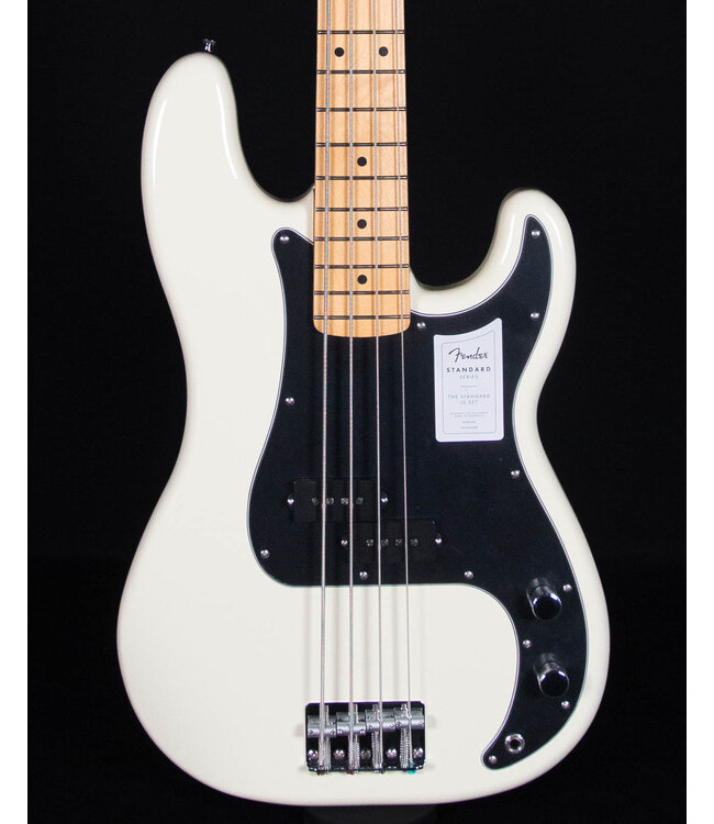 Fender Standard Precision Bass, Maple FB, Olympic White