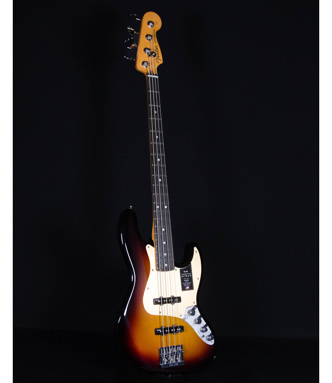 Fender American Ultra II Jazz Bass, Ebony FB, Ultraburst