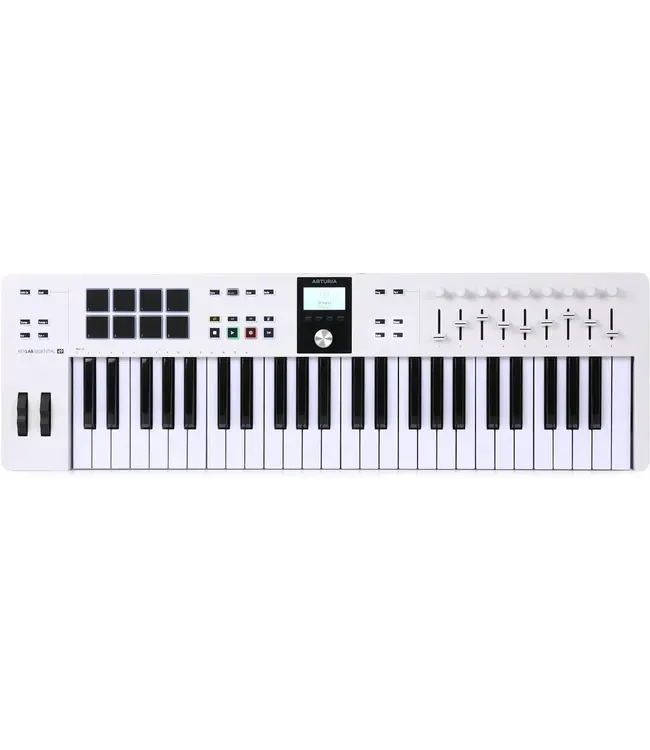 Arturia KEYLAB 49 Essential USB/MIDI Controller, White