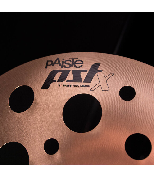 Paiste 18" PSTX Swiss Thin Crash