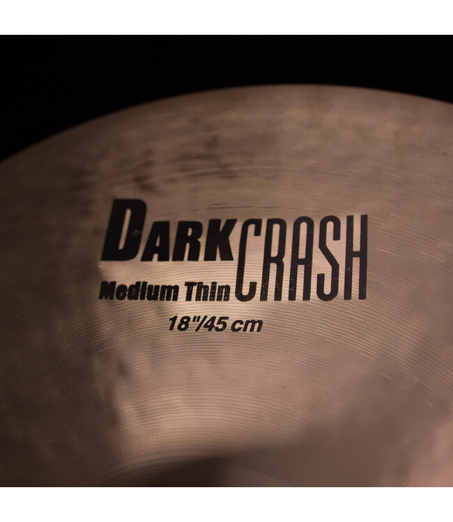 Zildjian 18" K Dark Crash Medium Thin