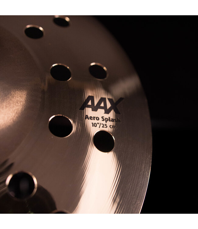 Sabian 10" AAX Series Aero Splash Cymbal, Brilliant FInish