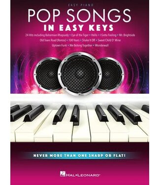 Hal Leonard Easy Piano Pop Songs in Easy Keys