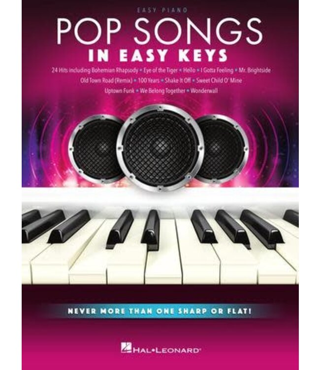Easy Piano Pop Songs in Easy Keys
