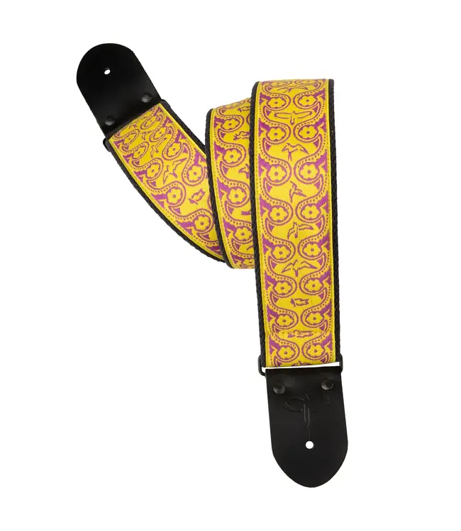 PRS 2.5" Retro Guitar Strap, Fleur, Violet