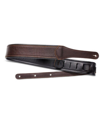 Taylor Taylor 2.5" Koa Plus Leather Strap , Black Stitching