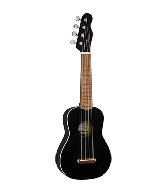 Fender Fender  Venice Soprano Uke, Walnut FB, Black