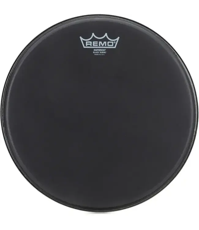 Remo 12" Emperor Black Suede Drum Head
