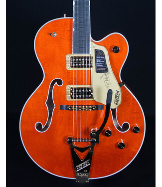 Gretsch Gretsch Nashville Hollow Body with String-Thru Bigsby, Ebony FB, Orange Stain