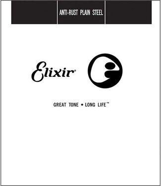 Elixir Elixir Single .016 Anti-Rust Plain Steel String