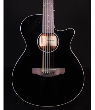 Ibanez Ibanez AEG5012 12 String Acoustic Guitar, Black
