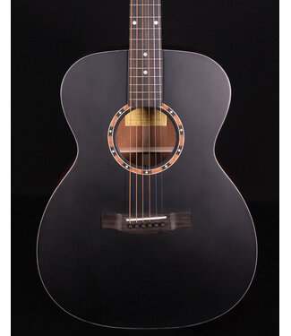 Eastman Eastman E2OM-BK, Cedar/Sepele OM, Satin Black