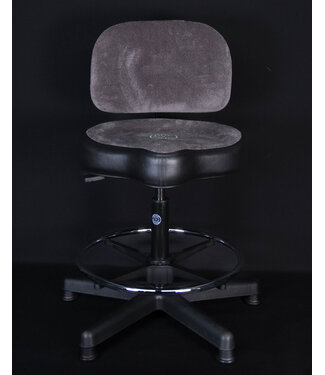Roc-N-Soc Roc N Soc Lunar with Backrest & Footrest - Grey